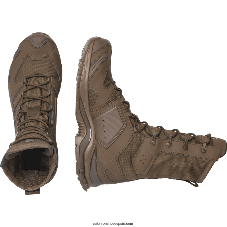zapatos force mujer - xa force jungle Salomon 00B0PZ815 marrón tierra