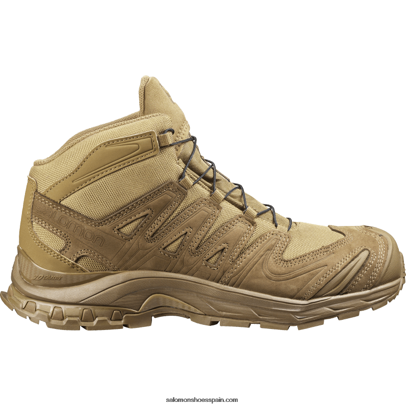 zapatos force mujer - xa force mid Salomon 00B0PZ816 marrón coyote