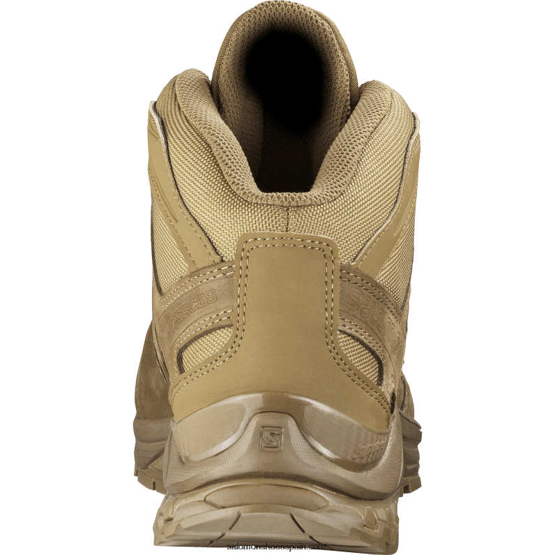 zapatos force mujer - xa force mid Salomon 00B0PZ816 marrón coyote