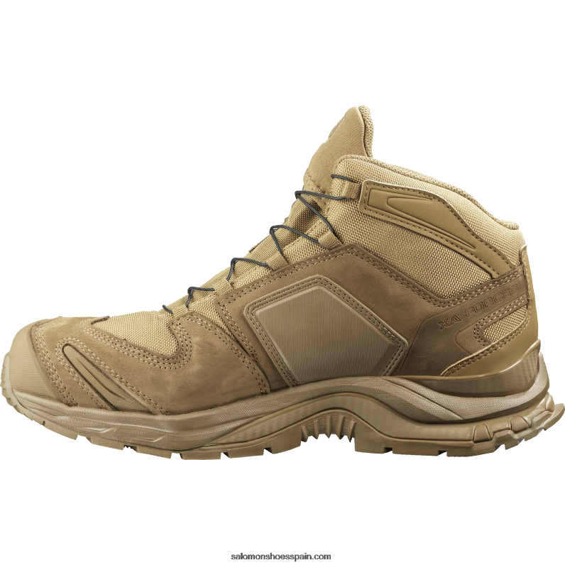 zapatos force mujer - xa force mid Salomon 00B0PZ816 marrón coyote