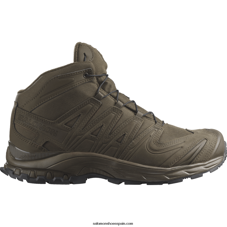 zapatos force mujer - xa force mid es Salomon 00B0PZ826 marrón tierra