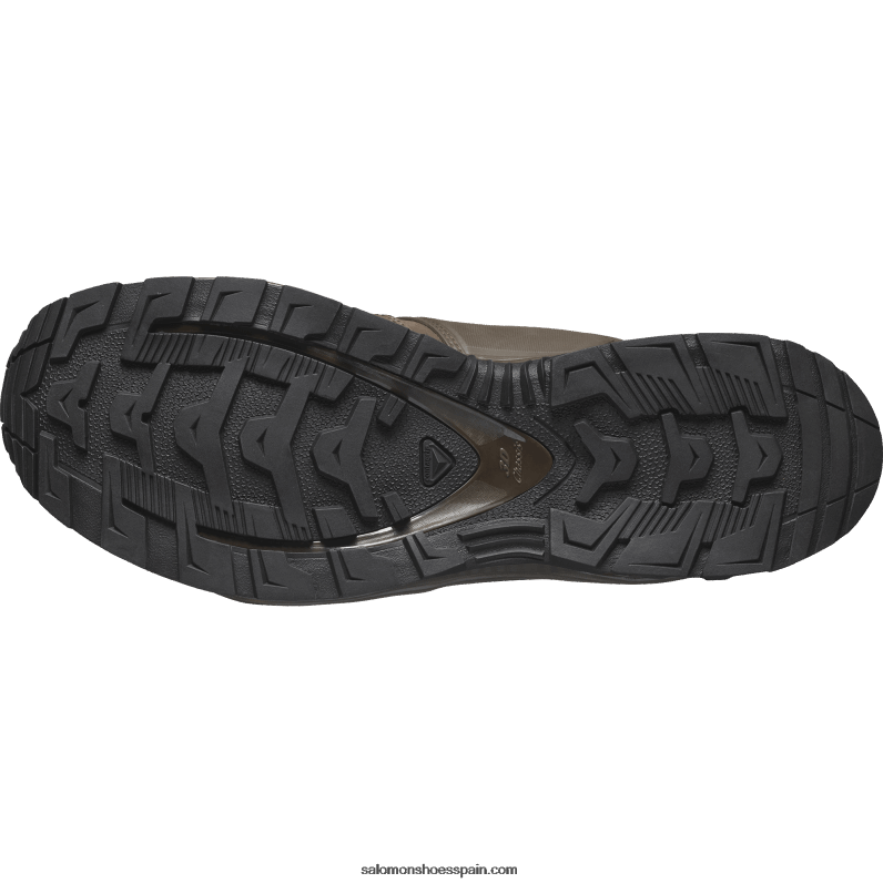 zapatos force mujer - xa force mid es Salomon 00B0PZ826 marrón tierra