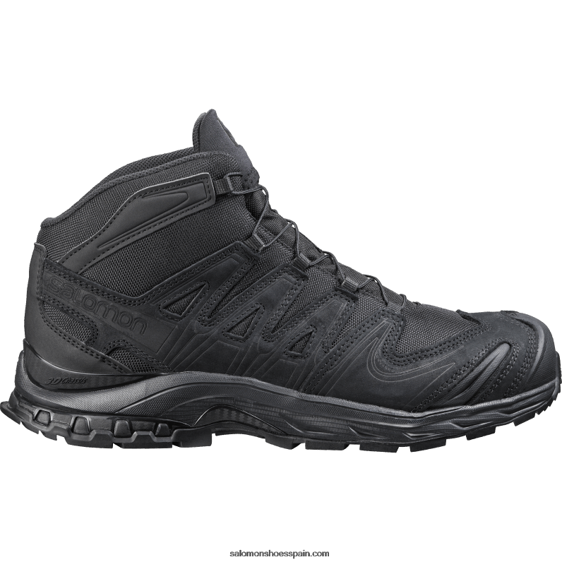 zapatos force mujer - xa force mid es Salomon 00B0PZ827 negro