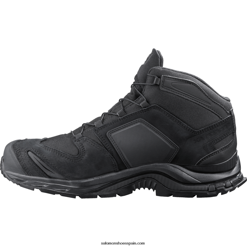 zapatos force mujer - xa force mid es Salomon 00B0PZ827 negro