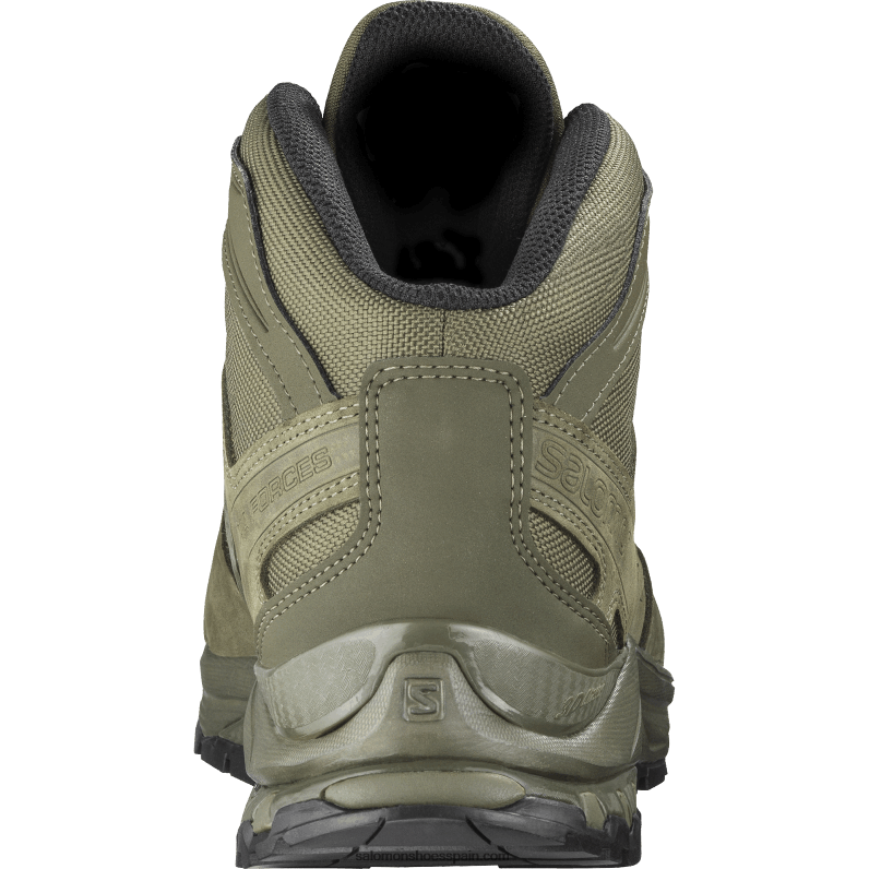 zapatos force mujer - xa force mid es Salomon 00B0PZ828 guardabosques verde