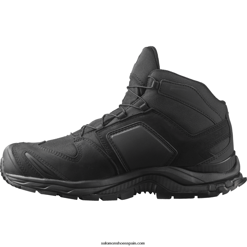 zapatos force mujer - xa force mid wide es Salomon 00B0PZ817 negro
