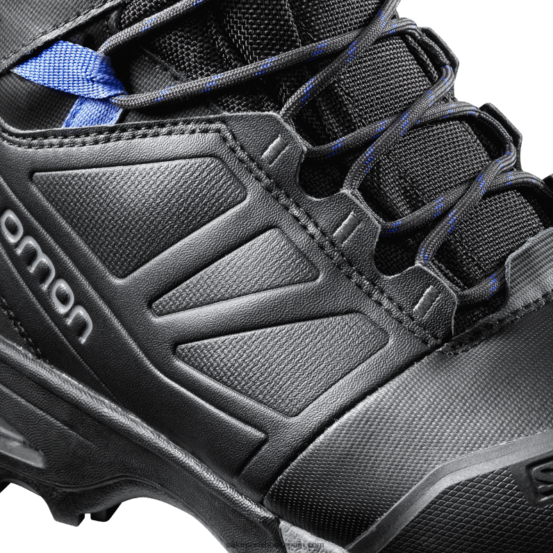 botas de invierno para mujer - toundra pro clima waterproof Salomon 00B0PZ783 fantasma/negro/azul amparo