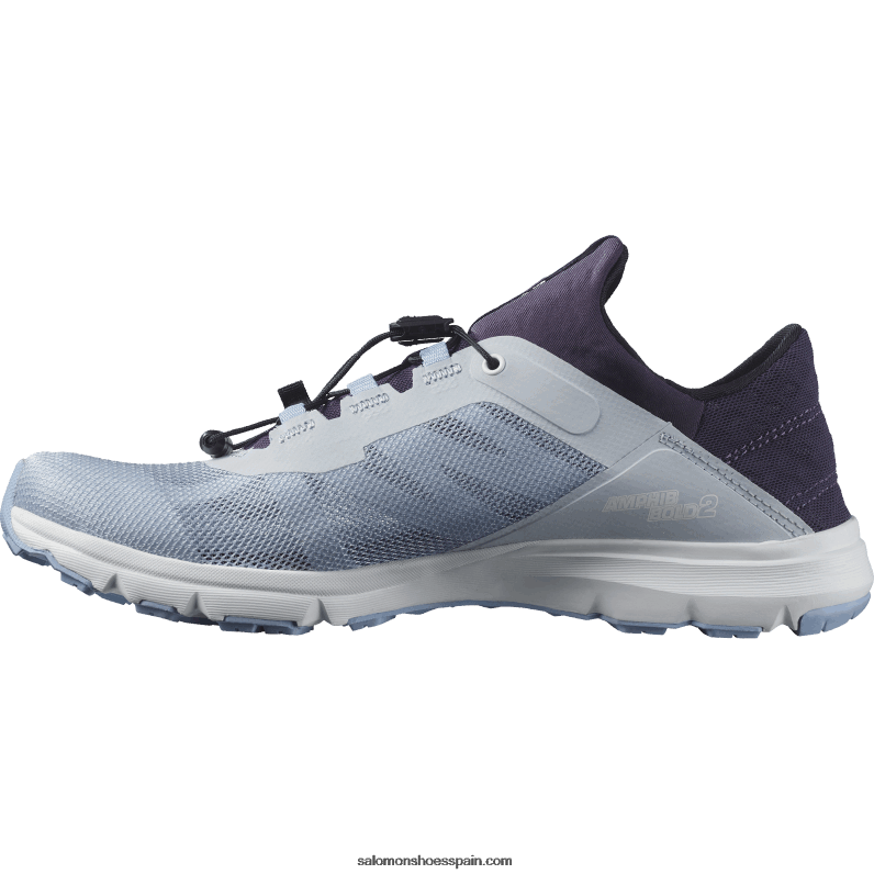 sandalias de mujer - amphib negrita 2 Salomon 00B0PZ790 hielo ártico/solanáceas/serenidad