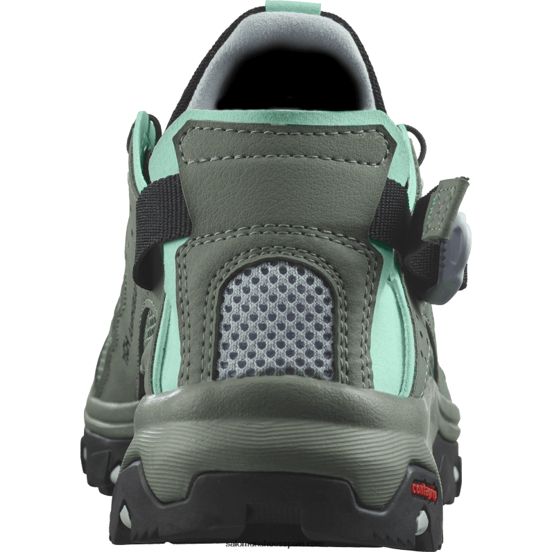 zapatos de agua para mujer - techamphibian 5 Salomon 00B0PZ787 corona de laurel/hielo ártico/azul marino