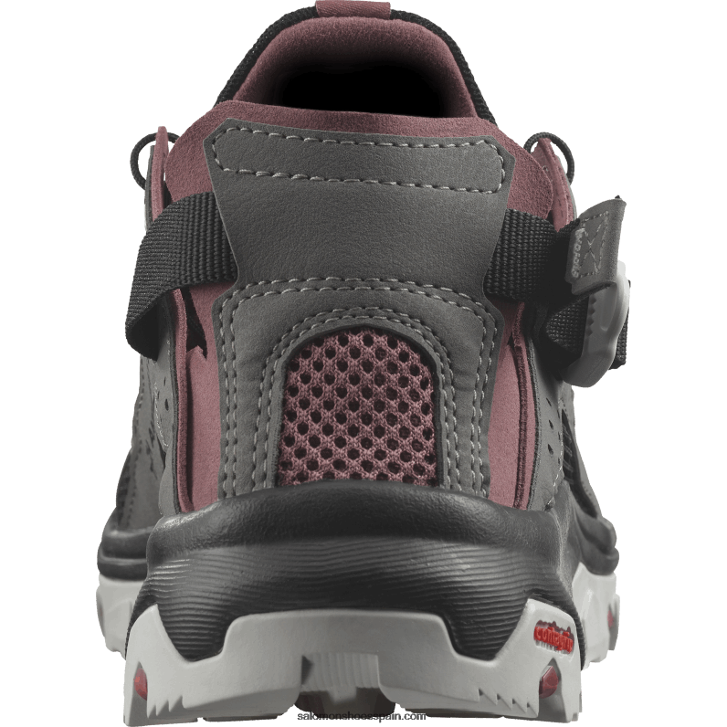 zapatos de agua para mujer - techamphibian 5 Salomon 00B0PZ788 peltre/negro/jengibre silvestre