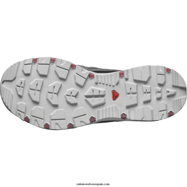 zapatos de agua para mujer - techamphibian 5 Salomon 00B0PZ788 peltre/negro/jengibre silvestre