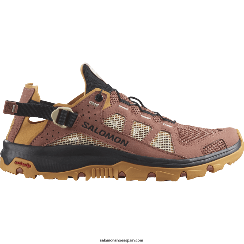 zapatos de agua para mujer - techamphibian 5 Salomon 00B0PZ789 madera de cedro/gamuza/rosa nube