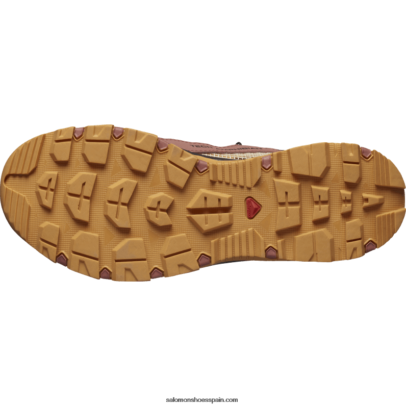 zapatos de agua para mujer - techamphibian 5 Salomon 00B0PZ789 madera de cedro/gamuza/rosa nube