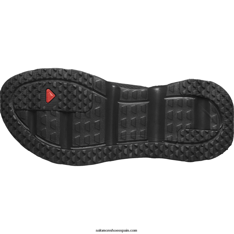 zapatos de recuperación para mujer - reelax slide 6.0 Salomon 00B0PZ1549 negro/aleación