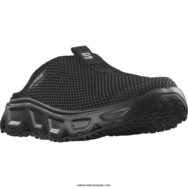 zapatos de recuperación para mujer - reelax slide 6.0 Salomon 00B0PZ1549 negro/aleación