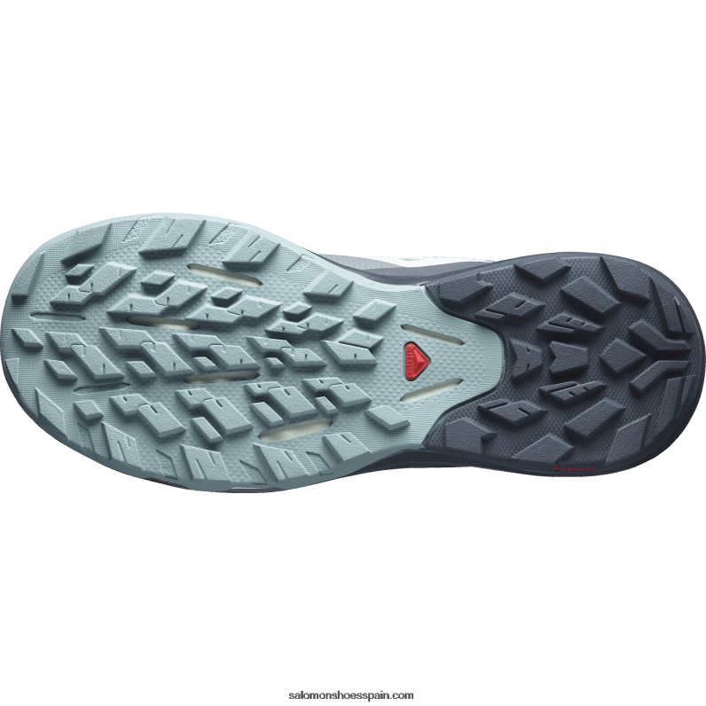 botas de montaña para mujer - outpulse mid gore-tex Salomon 00B0PZ1117 ébano/tono tranquilo