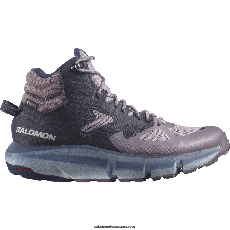botas de montaña para mujer - predecir caminata mid gore-tex Salomon 00B0PZ1131 codorniz/cielo nocturno/aura astral