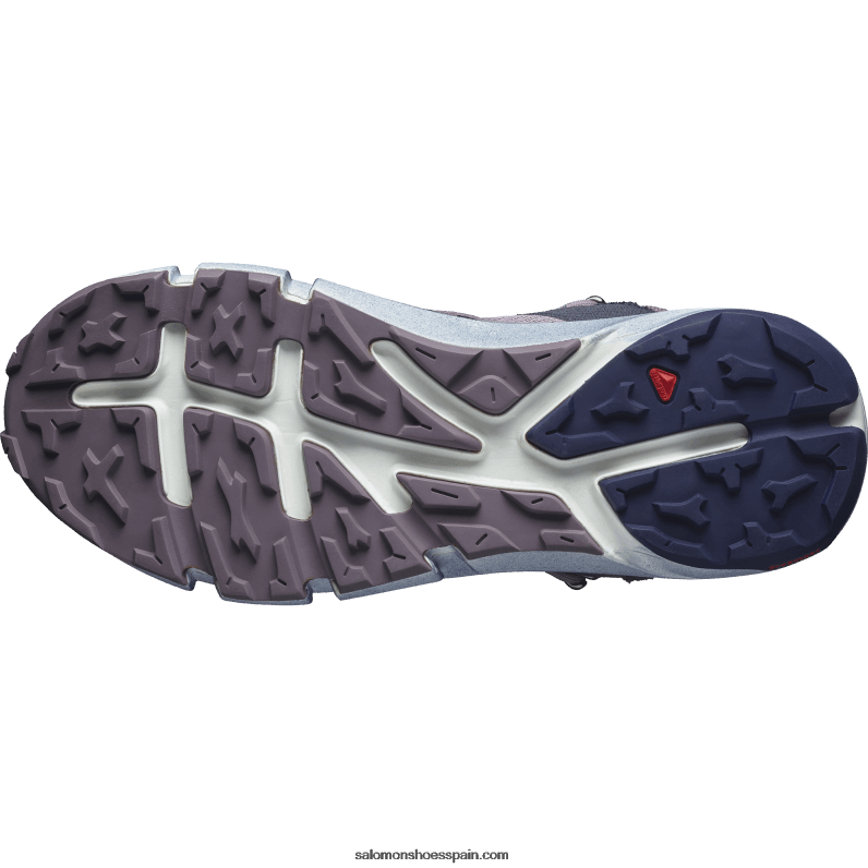 botas de montaña para mujer - predecir caminata mid gore-tex Salomon 00B0PZ1131 codorniz/cielo nocturno/aura astral