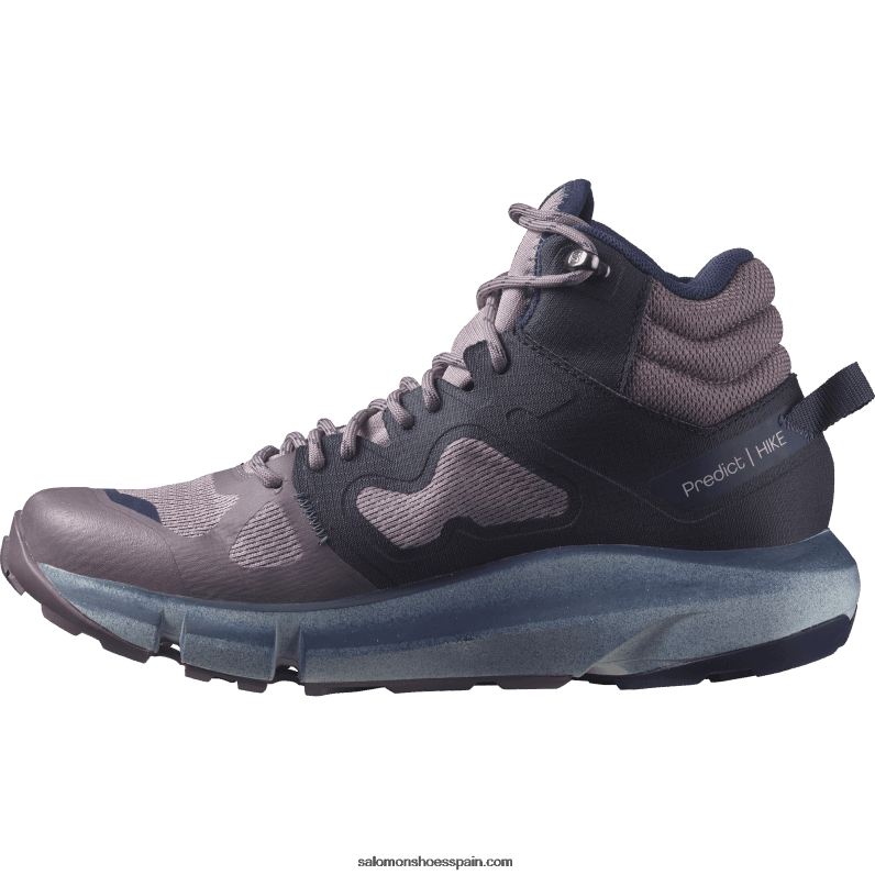 botas de montaña para mujer - predecir caminata mid gore-tex Salomon 00B0PZ1131 codorniz/cielo nocturno/aura astral
