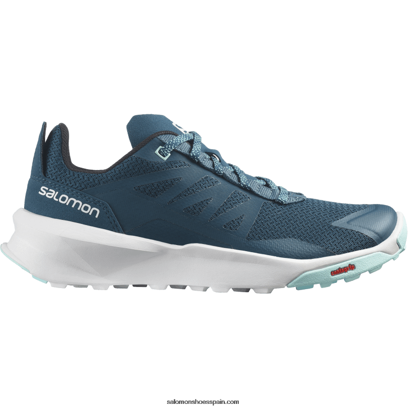 zapatos de senderismo para mujer - patrulla Salomon 00B0PZ1125 azul legión/blanco/yuca
