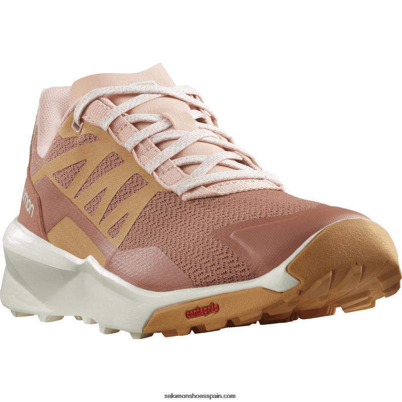 zapatos de senderismo para mujer - patrulla Salomon 00B0PZ1126 madera de cedro/gamuza/rosa nube
