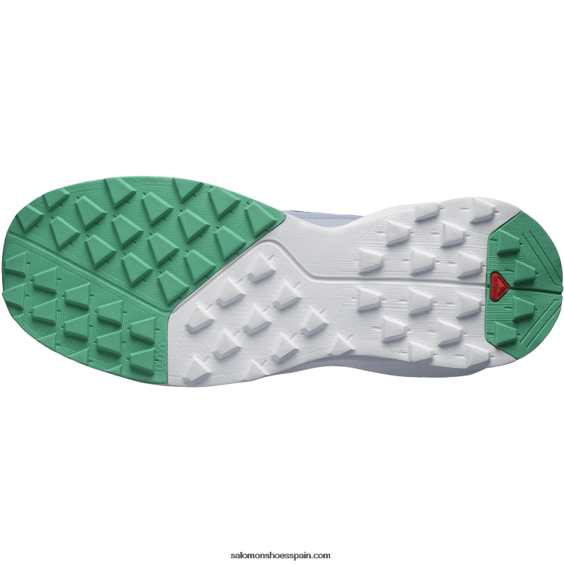 zapatos de senderismo para mujer - patrulla Salomon 00B0PZ1127 terciopelo mañana/azul zen/hoja de menta
