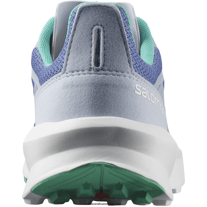 zapatos de senderismo para mujer - patrulla Salomon 00B0PZ1127 terciopelo mañana/azul zen/hoja de menta