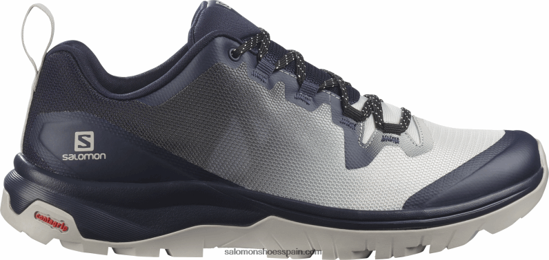 zapatos de senderismo para mujer - vaya Salomon 00B0PZ1284 roca lunar/cielo nocturno