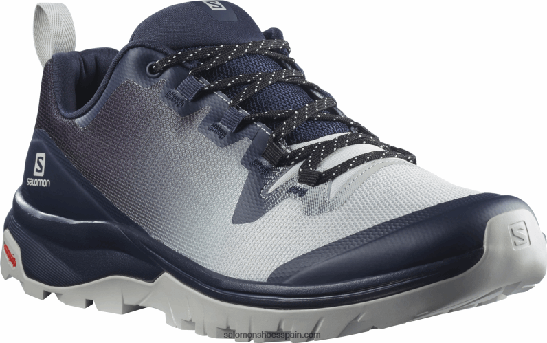 zapatos de senderismo para mujer - vaya Salomon 00B0PZ1284 roca lunar/cielo nocturno