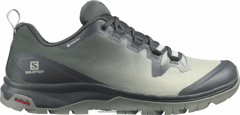 zapatos de senderismo para mujer - vaya gore-tex Salomon 00B0PZ1146 chic urbano/gris mineral/sombra