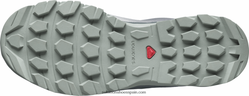 zapatos de senderismo para mujer - vaya gore-tex Salomon 00B0PZ1146 chic urbano/gris mineral/sombra