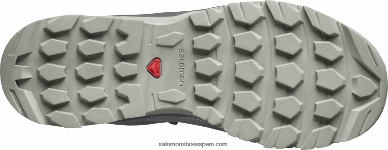 zapatos de senderismo para mujer - vaya gore-tex Salomon 00B0PZ1146 chic urbano/gris mineral/sombra