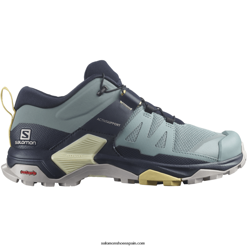 zapatos de senderismo para mujer - x ultra 4 Salomon 00B0PZ1118 soldado/cielo nocturno/vestido de sol