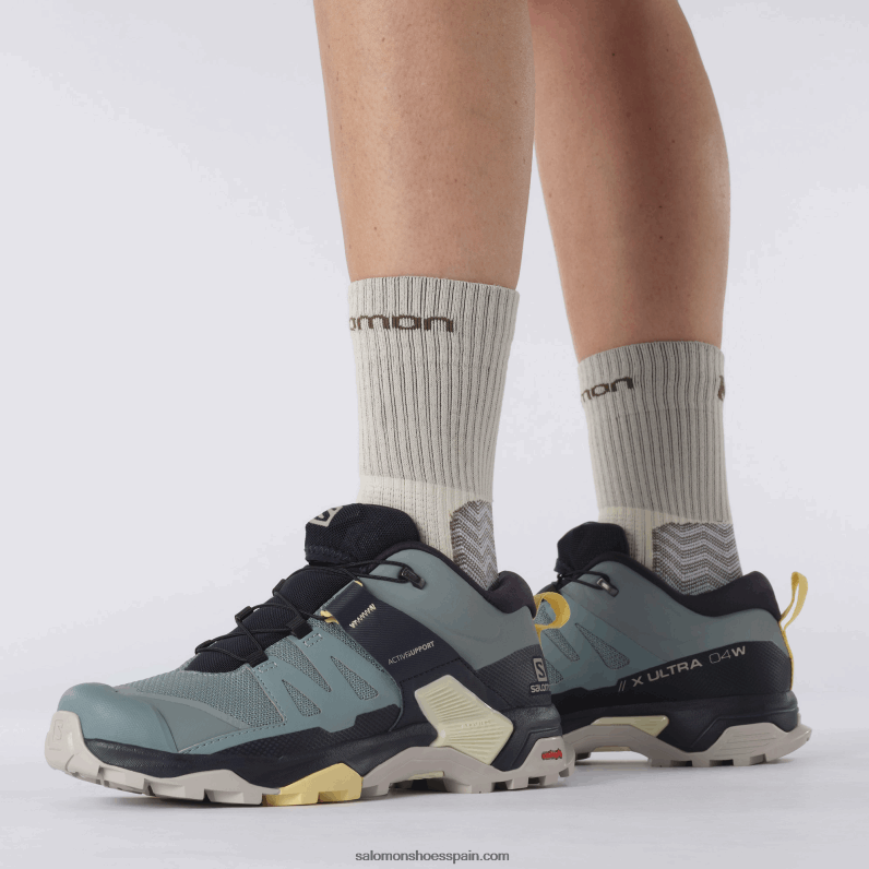 zapatos de senderismo para mujer - x ultra 4 Salomon 00B0PZ1118 soldado/cielo nocturno/vestido de sol