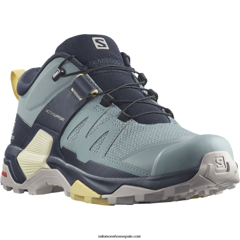 zapatos de senderismo para mujer - x ultra 4 Salomon 00B0PZ1118 soldado/cielo nocturno/vestido de sol