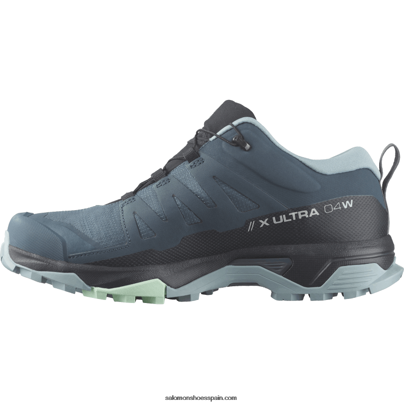 zapatos de senderismo para mujer - x ultra 4 gore-tex Salomon 00B0PZ1138 stargazer/carbón/azul piedra