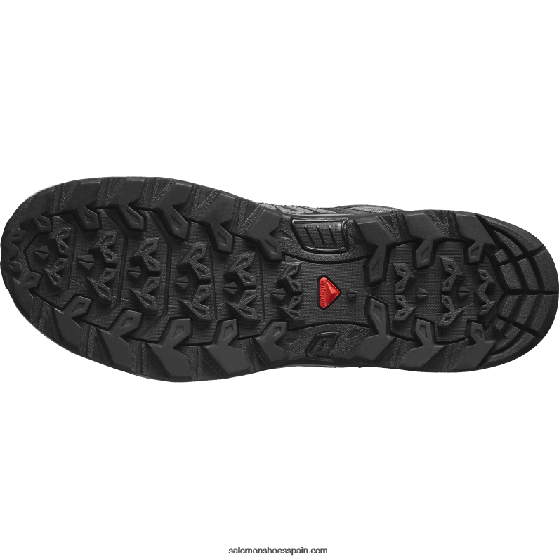 zapatos de senderismo para mujer - x ultra pioneer aero Salomon 00B0PZ1120 imán/negro/paisaje lunar