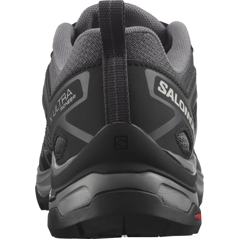 zapatos de senderismo para mujer - x ultra pioneer aero Salomon 00B0PZ1120 imán/negro/paisaje lunar