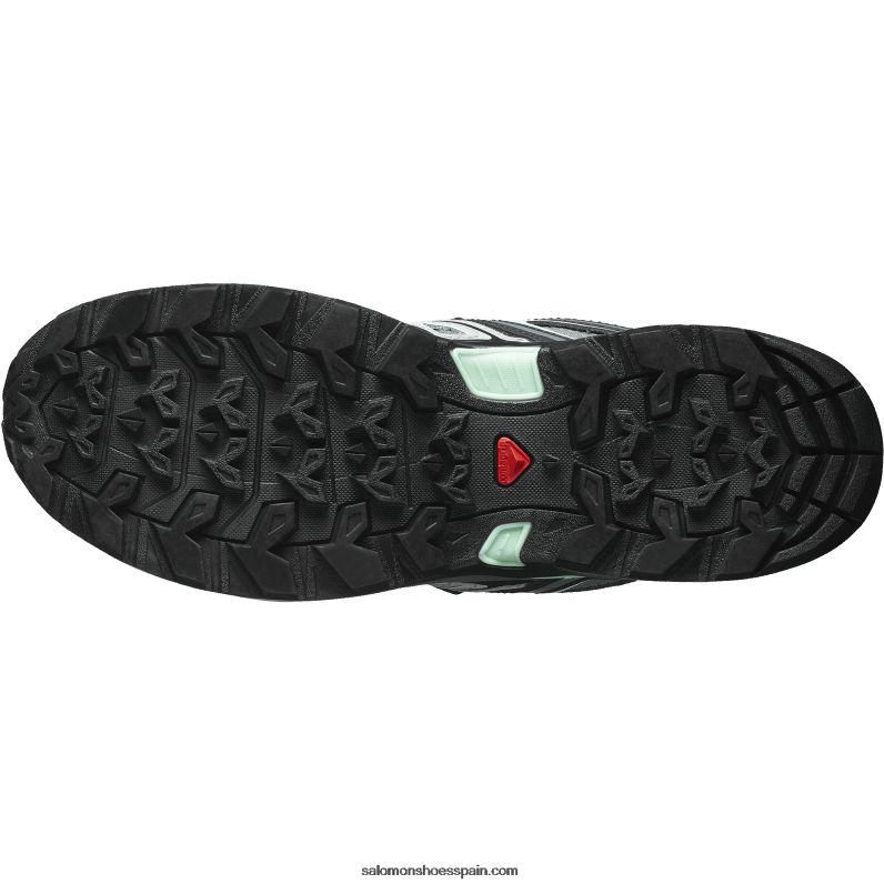 zapatos de senderismo para mujer - x ultra pioneer clima impermeable Salomon 00B0PZ1130 clima tormentoso/aleación/yuca
