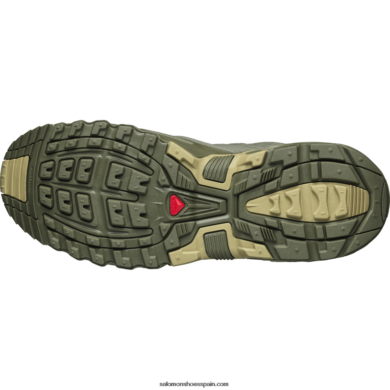 zapatillas deportivas mujer - acs pro Salomon 00B0PZ759 verde grisáceo/verde liquen intenso/noche oliva