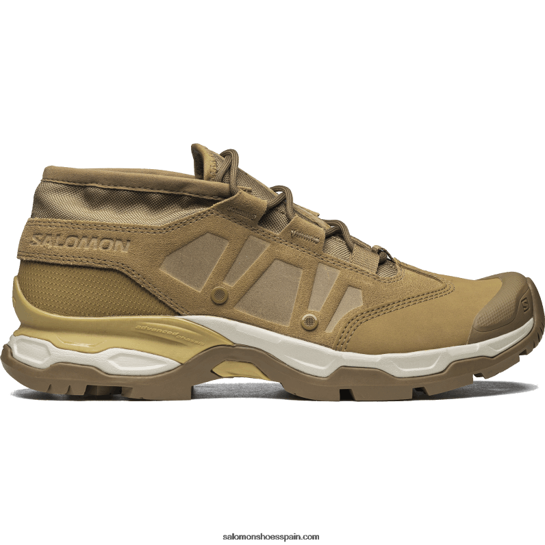 zapatos deportivos de mujer - jungle ultra low advanced Salomon 00B0PZ768 oro opaco/canguro/safari