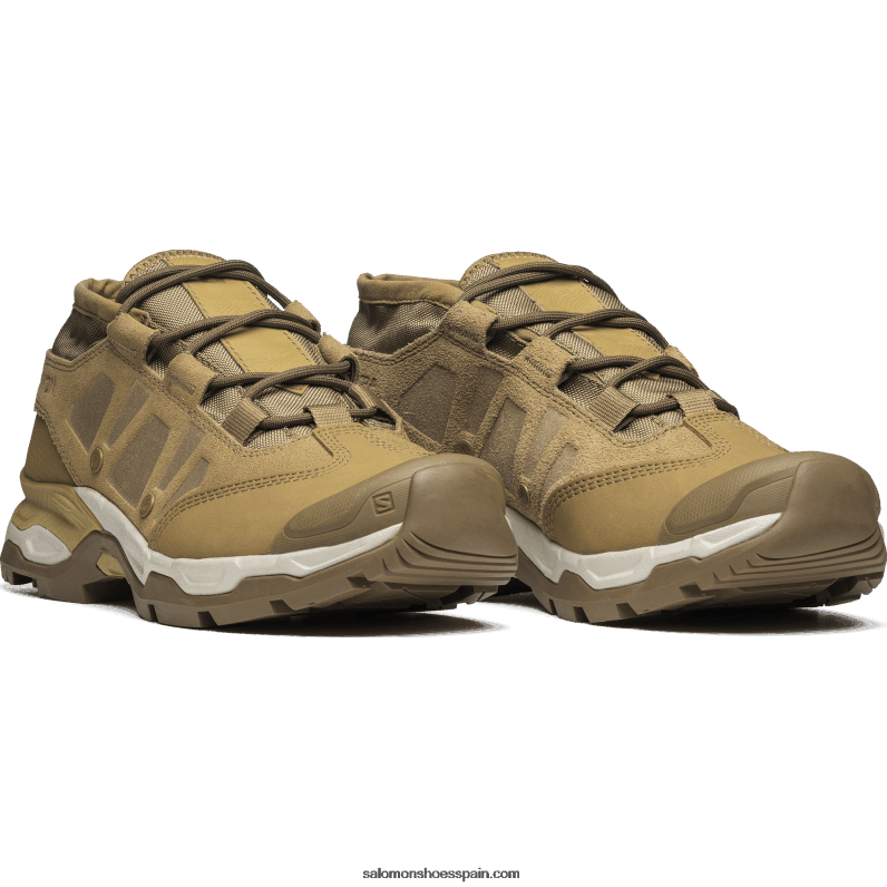 zapatos deportivos de mujer - jungle ultra low advanced Salomon 00B0PZ768 oro opaco/canguro/safari