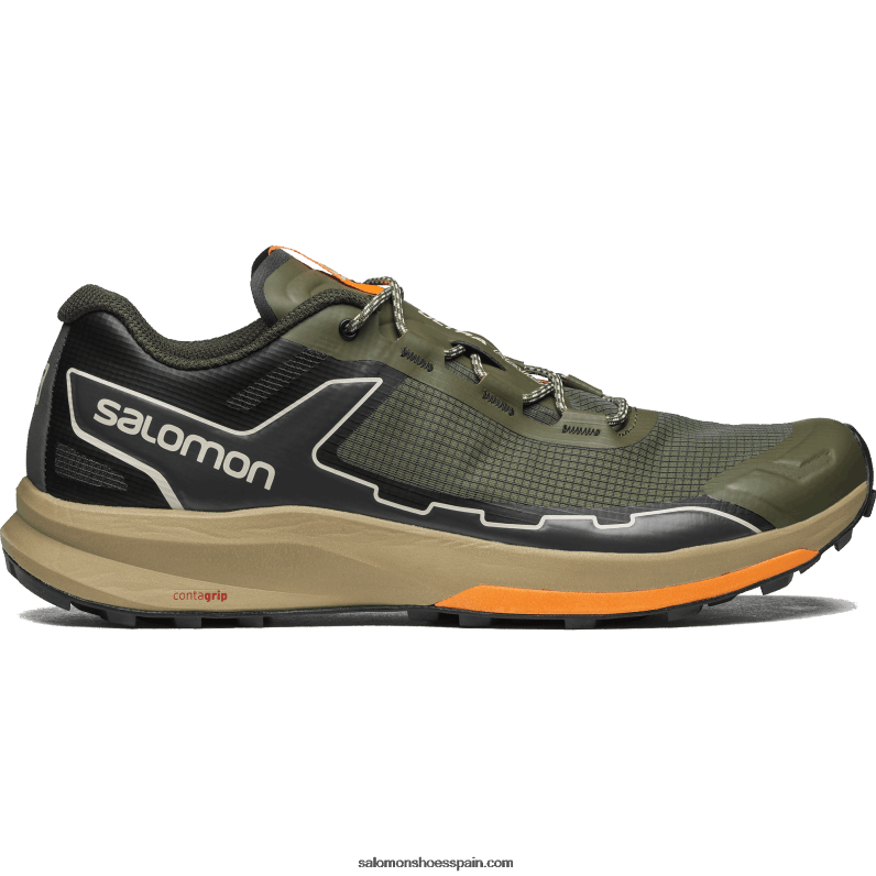 zapatos deportivos de mujer - ultra raid Salomon 00B0PZ778 olivo noche/turba/pino ponderosa