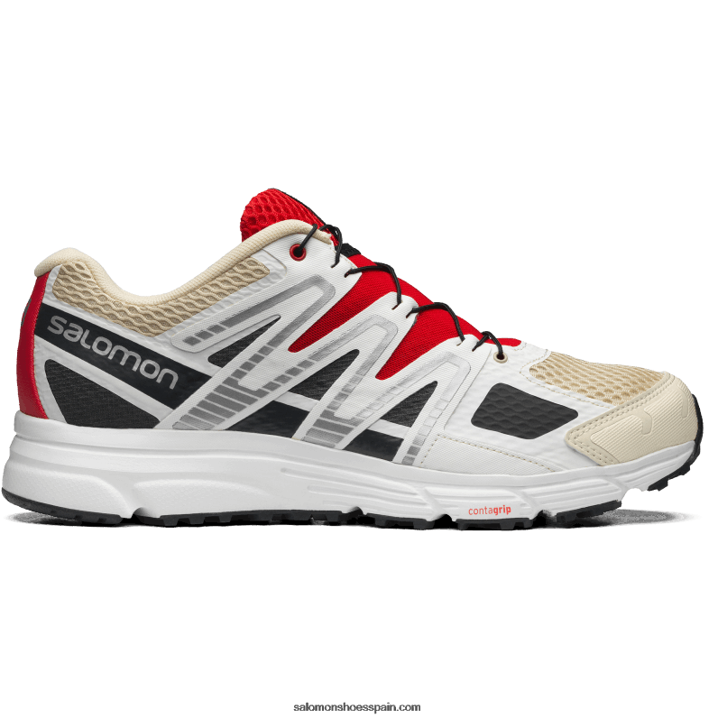 zapatos deportivos de mujer - x-mission 4 Salomon 00B0PZ780 helado de vainilla/ébano/bayas de goji