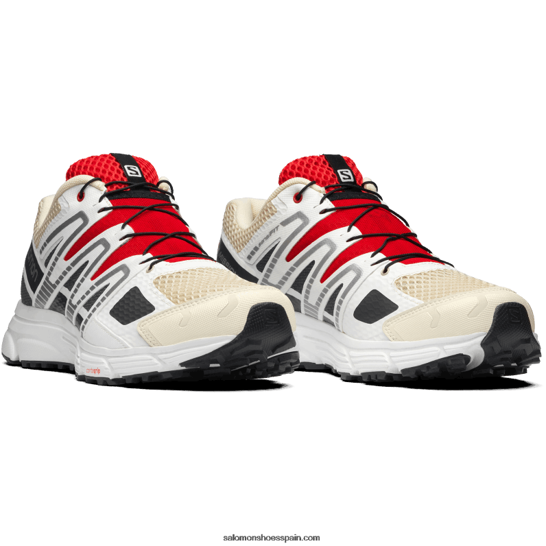 zapatos deportivos de mujer - x-mission 4 Salomon 00B0PZ780 helado de vainilla/ébano/bayas de goji