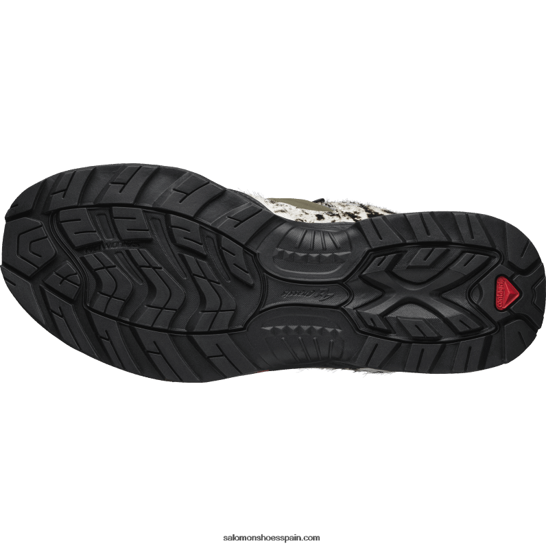zapatos deportivos de mujer - xt-quest 2 texas el brazo roto Salomon 00B0PZ781 negro/oliva noche/naranja vibrante