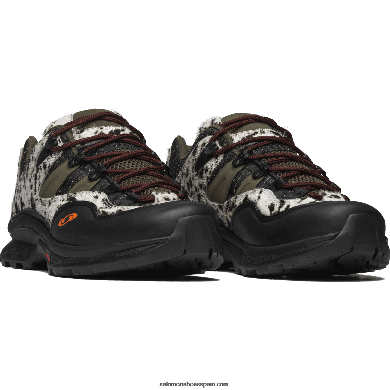 zapatos deportivos de mujer - xt-quest 2 texas el brazo roto Salomon 00B0PZ781 negro/oliva noche/naranja vibrante
