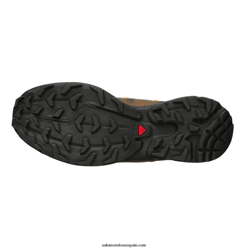 zapatos deportivos de mujer - xt-rush Salomon 00B0PZ776 oliva noche/turba/naranja vibrante