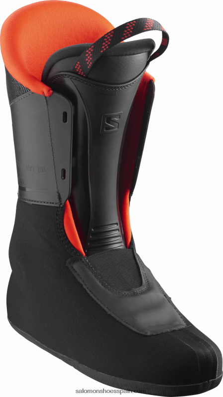 junior - botas all-mountain niño - shift pro 80t at Salomon 00B0PZ1373 verde aceite/negro/naranja