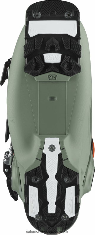 junior - botas all-mountain niño - shift pro 80t at Salomon 00B0PZ1373 verde aceite/negro/naranja
